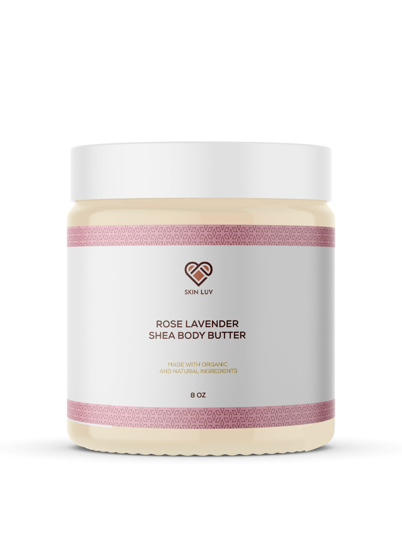 Rose Lavender Whipped Shea Body Butter